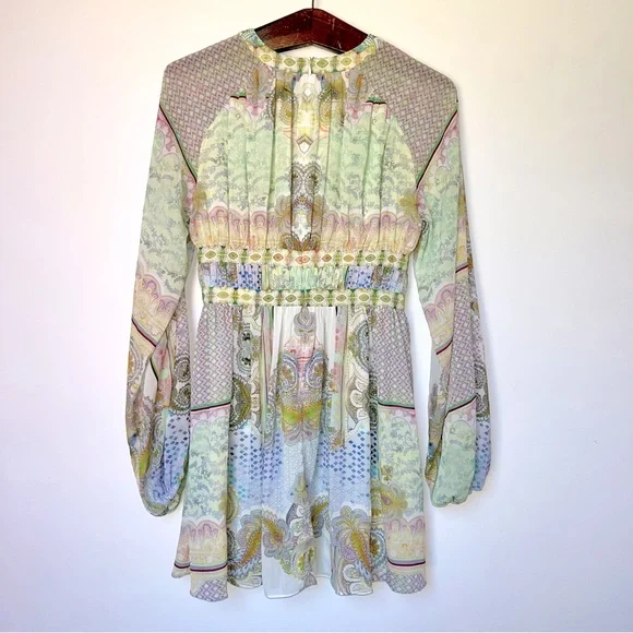 ALEXIS Tessie Printed Gauze Minidress - Picture 8 of 15